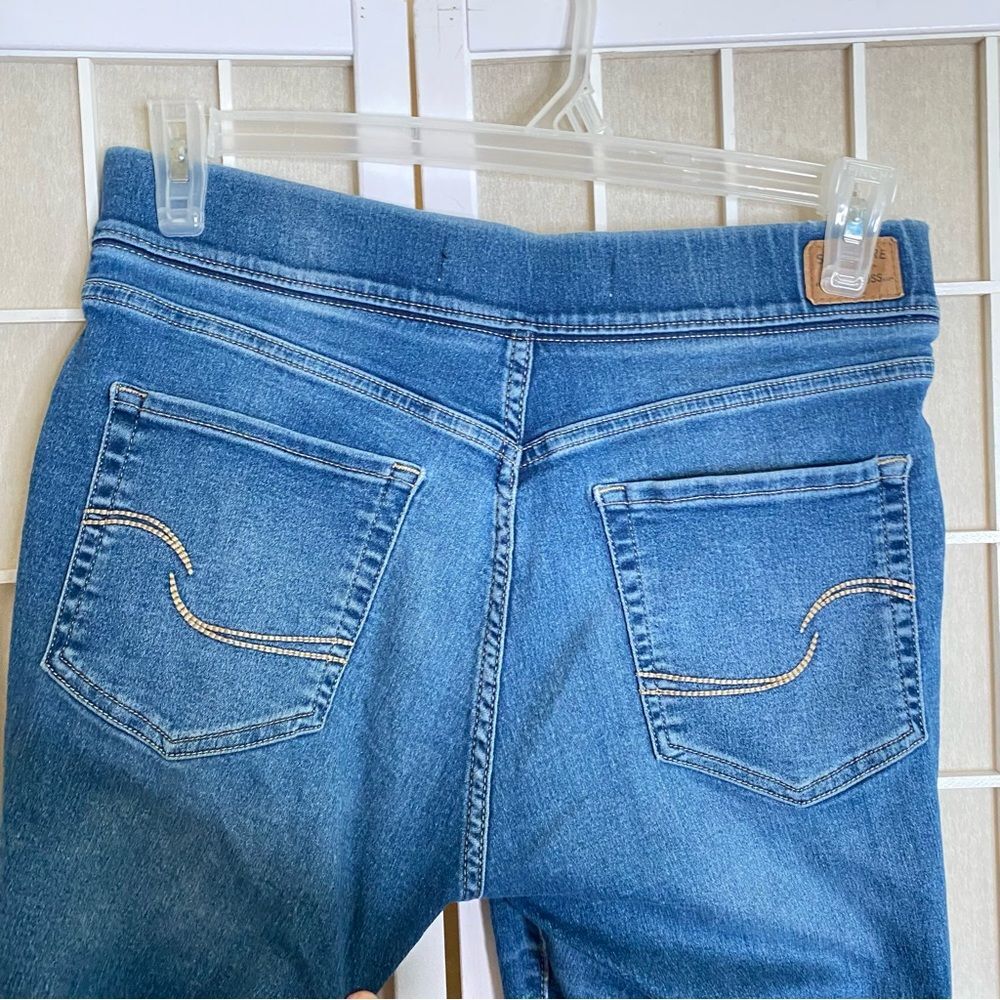 Levi Signature Totally Shaping Pull-on Skinny Ankle Jeans Size 10 - Picture 6 of 8